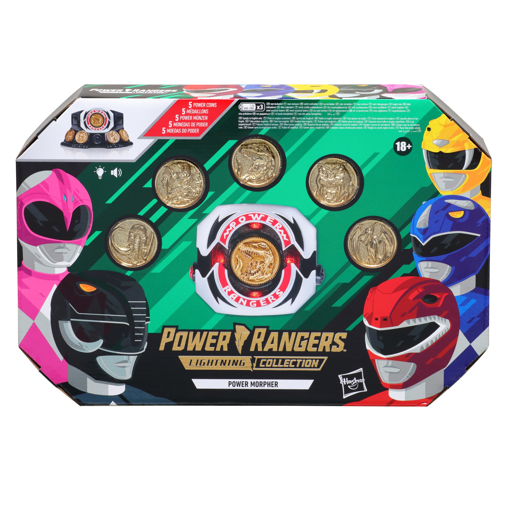 Power Rangers Lightning Collection Mighty Morphin Power Morpher — Toy ...