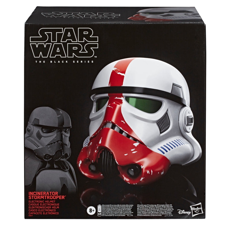 Star Wars The Black Series - Incinerator Stormtrooper Premium Electronic Helmet - Collectables > Action Figures > toys -  Hasbro