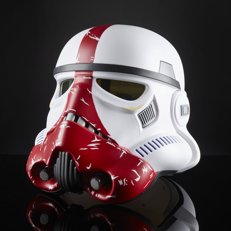 Star Wars The Black Series - Incinerator Stormtrooper Premium Electronic Helmet - Collectables > Action Figures > toys -  Hasbro