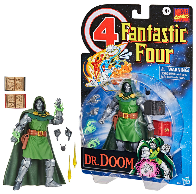 Marvel Legends Vintage - Dr. Doom Fantastic 4 - Reissues ( Preorder Dec) - Collectables > Action Figures > toys -  Hasbro