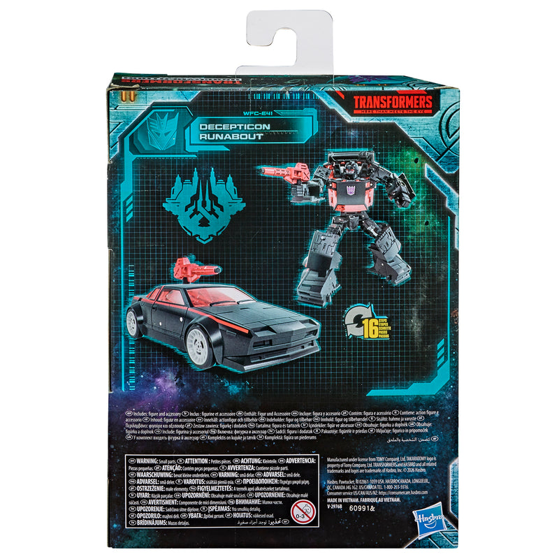 Transformers Generations War for Cybertron Deluxe WFC-E41 Decepticon Runabout (Preorder Oct 2026)