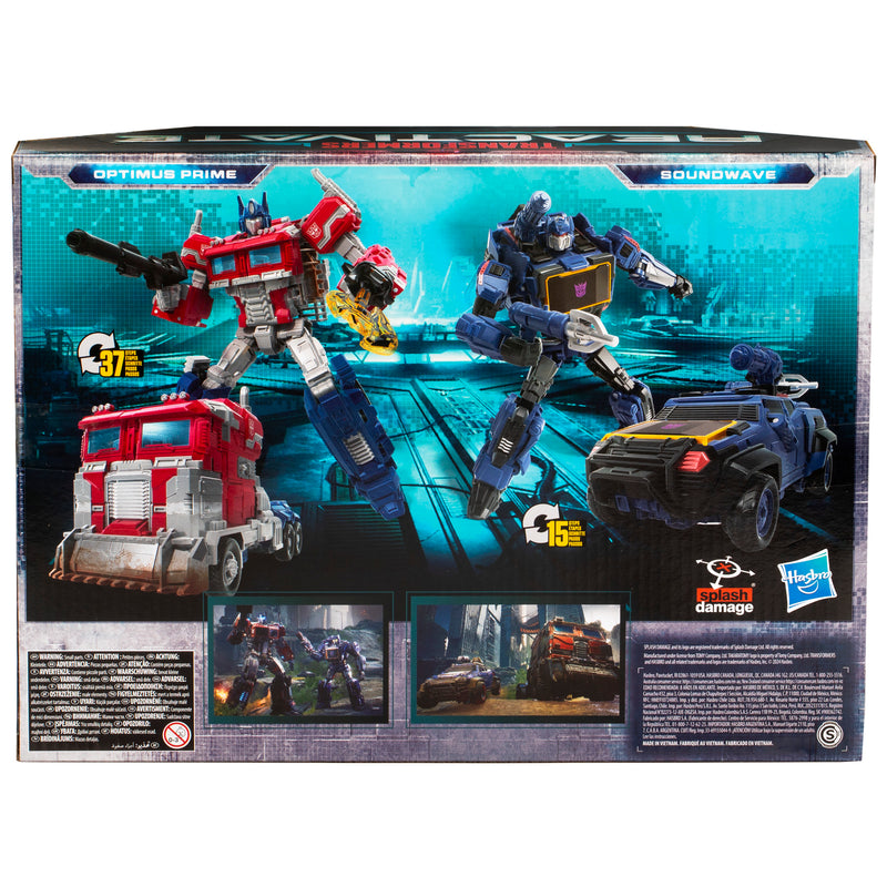 Transformers: Reactivate Optimus Prime and Soundwave (Preorder Q1) - Collectables > Action Figures > toys -  Hasbro