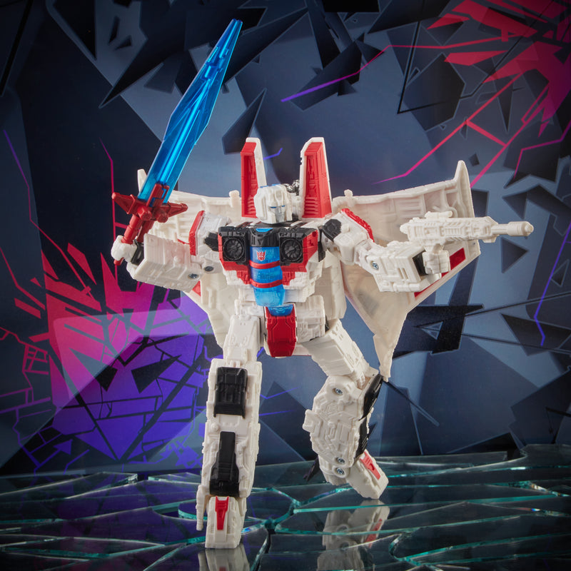Transformers Generations Shattered Glass Collection Voyager Class Starscream (Preorder Oct 2026)