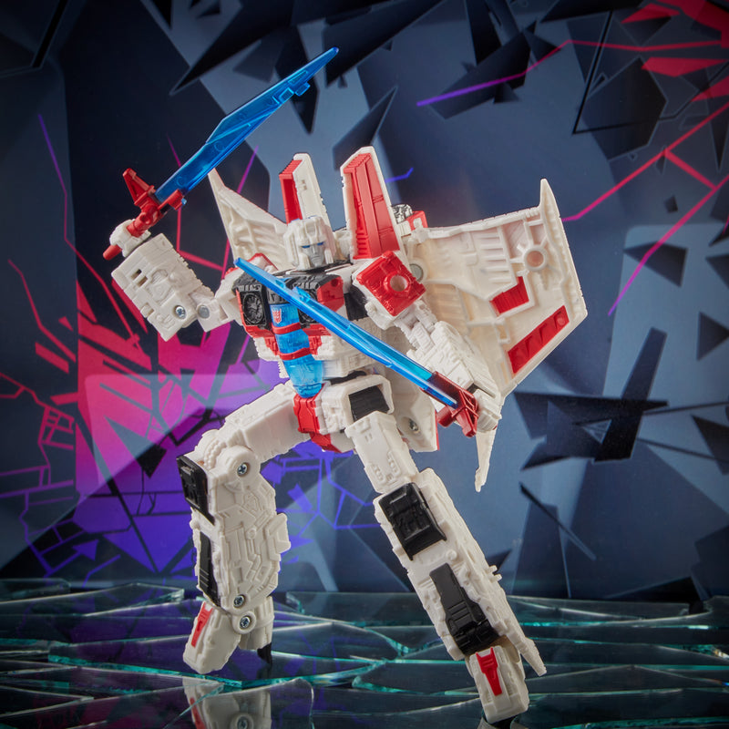 Transformers Generations Shattered Glass Collection Voyager Class Starscream (Preorder Oct 2026)
