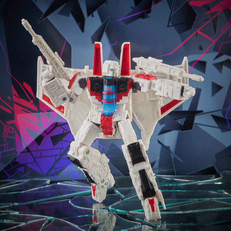 Transformers Generations Shattered Glass Collection Voyager Class Starscream (Preorder Oct 2026)
