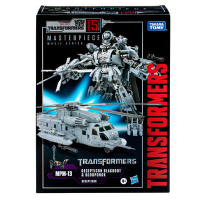 Transformers Movie Masterpiece Series MPM-13 Decepticon Blackout and Scorponok - Collectables > Action Figures > toys -  Hasbro