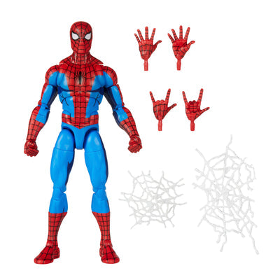 Spider-Man Marvel Legends Retro Collection Spider-Man - Cel Shaded Ver. - Collectables > Action Figures > toys -  Hasbro