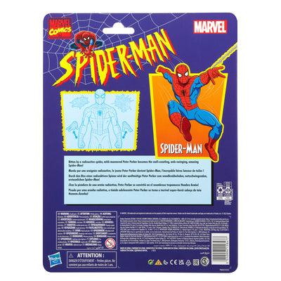 Spider-Man Marvel Legends Retro Collection Spider-Man - Cel Shaded Ver. - Collectables > Action Figures > toys -  Hasbro