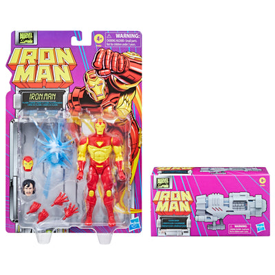Marvel Legends Series Deluxe Retro Iron Man (preorder) - Collectables > Action Figures > toys -  Hasbro