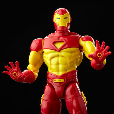 Marvel Legends Series Deluxe Retro Iron Man (preorder) - Collectables > Action Figures > toys -  Hasbro