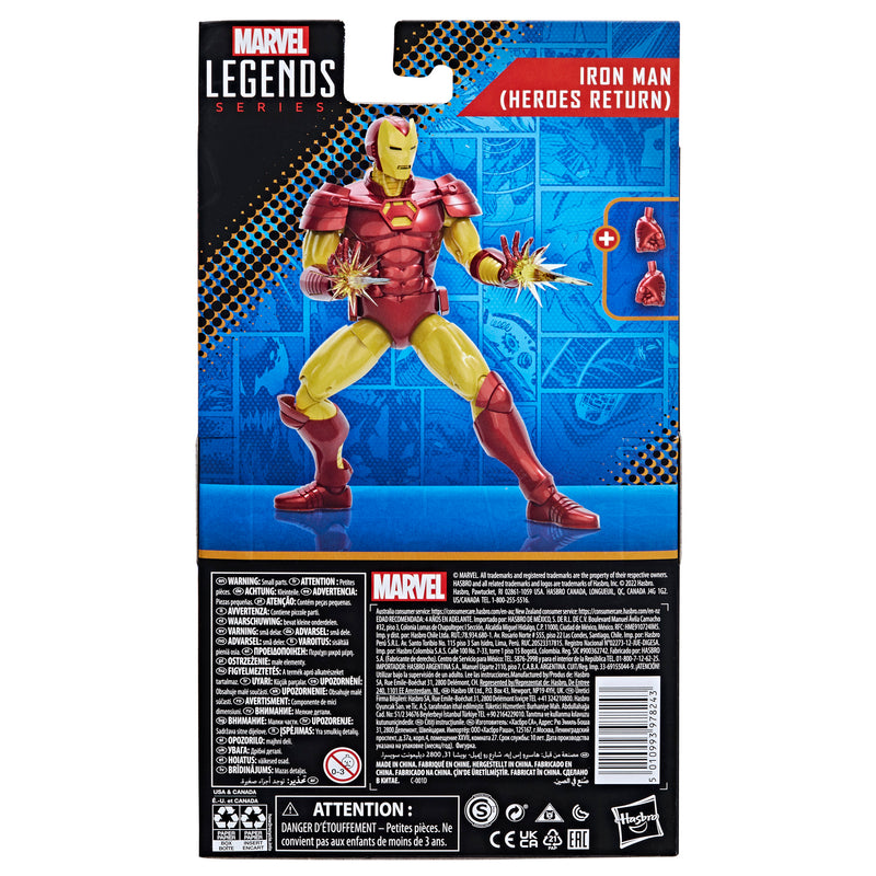 Marvel Legends Series Marvel Comics Iron Man - Heroes Return   (preorder Q3 2023) - Action & Toy Figures -  Hasbro