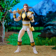 Power Rangers Lightning Collection Mighty Morphin Metallic White Ranger - Collectables > Action Figures > toys -  Hasbro