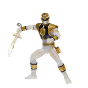 Power Rangers Lightning Collection Mighty Morphin Metallic White Ranger - Collectables > Action Figures > toys -  Hasbro