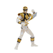 Power Rangers Lightning Collection Mighty Morphin Metallic White Ranger - Collectables > Action Figures > toys -  Hasbro