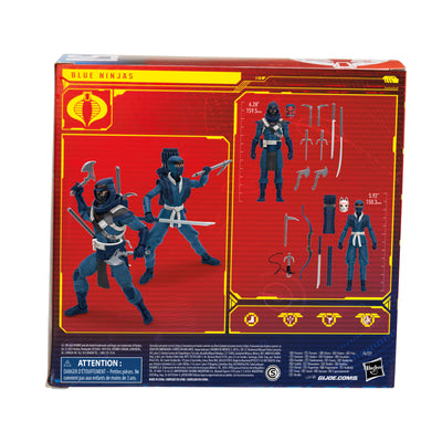 Hasbro - G.I. Joe Classified - Blue Ninjas Action Figure 2 Pack - Exclusive - Collectables > Action Figures > toys -  Hasbro