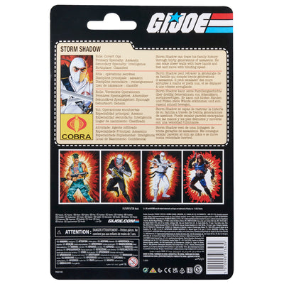 G.I. Joe Classified Series Storm Shadow - Retro Carded (preorder) - Collectables > Action Figures > toys -  Hasbro
