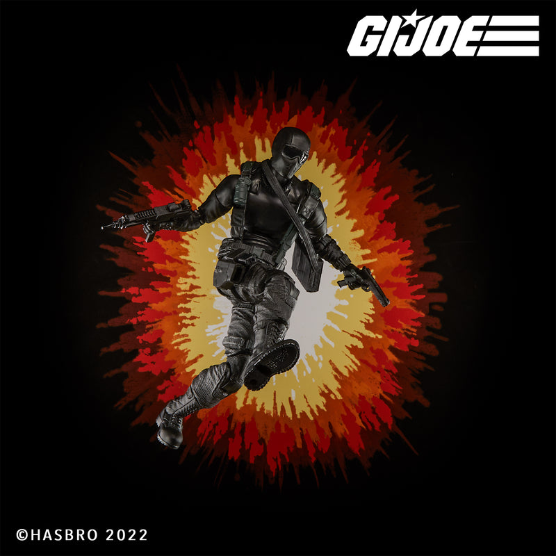G.I. Joe Classified Series - Retro Snake Eyes (preorder End of Oct) - Collectables > Action Figures > toys -  Hasbro