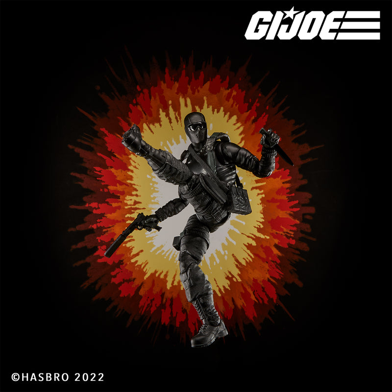 G.I. Joe Classified Series - Retro Snake Eyes (preorder End of Oct) - Collectables > Action Figures > toys -  Hasbro