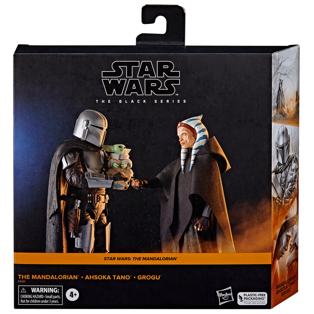 Star Wars The Black Series The Mandalorian, Ahsoka Tano & Grogu - 3-Pack -  Exclusive (preorder)