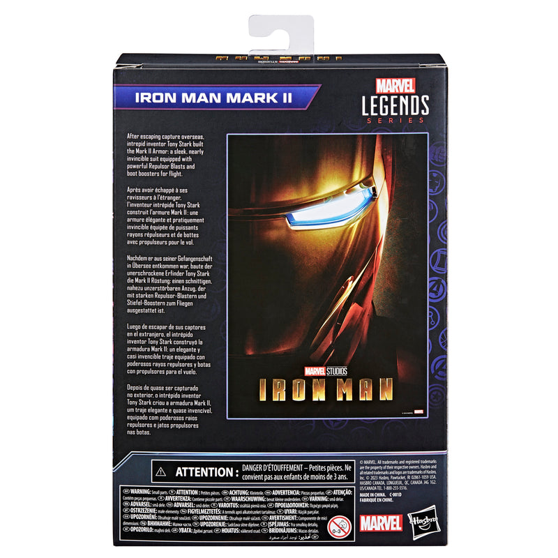 Hasbro - Marvel Legends Series Iron Man Mark II (preorder Jan) - Collectables > Action Figures > toys -  Hasbro