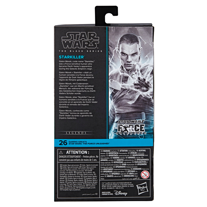 Star Wars The Black Series - Starkiller (preorder Q1) - Action & Toy Figures -  Hasbro