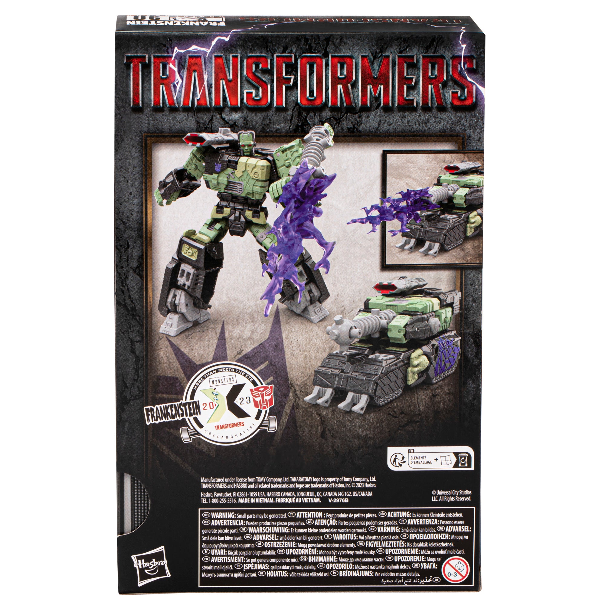 Transformers Collaborative Universal Monsters Frankenstein x