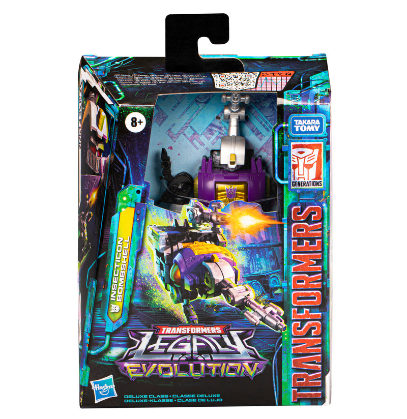 Hasbro - Transformers Legacy Evolution - Deluxe Class Insecticon Bombshell (preorder Q4) - Collectables > Action Figures > toys -  Hasbro