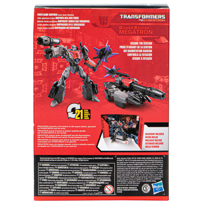 Transformers Studio Series - Voyager - 04 Gamer Edition Megatron (preorder Q4) - Collectables > Action Figures > toys -  Hasbro