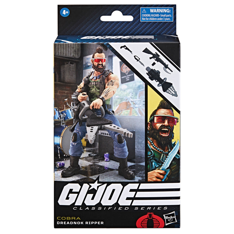 G.I. Joe Classified Series Dreadnok Ripper 102 (preorder Dec/Jan) - Action & Toy Figures -  Hasbro