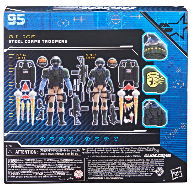 Hasbro - G.I. Joe Classified Series Steel Corps Troopers - Exclusive (preorder Dec) - Collectables > Action Figures > toys -  Hasbro