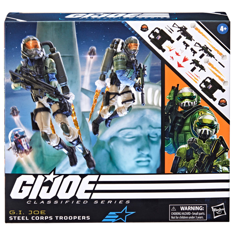 Hasbro - G.I. Joe Classified Series Steel Corps Troopers - Exclusive (preorder Dec) - Collectables > Action Figures > toys -  Hasbro