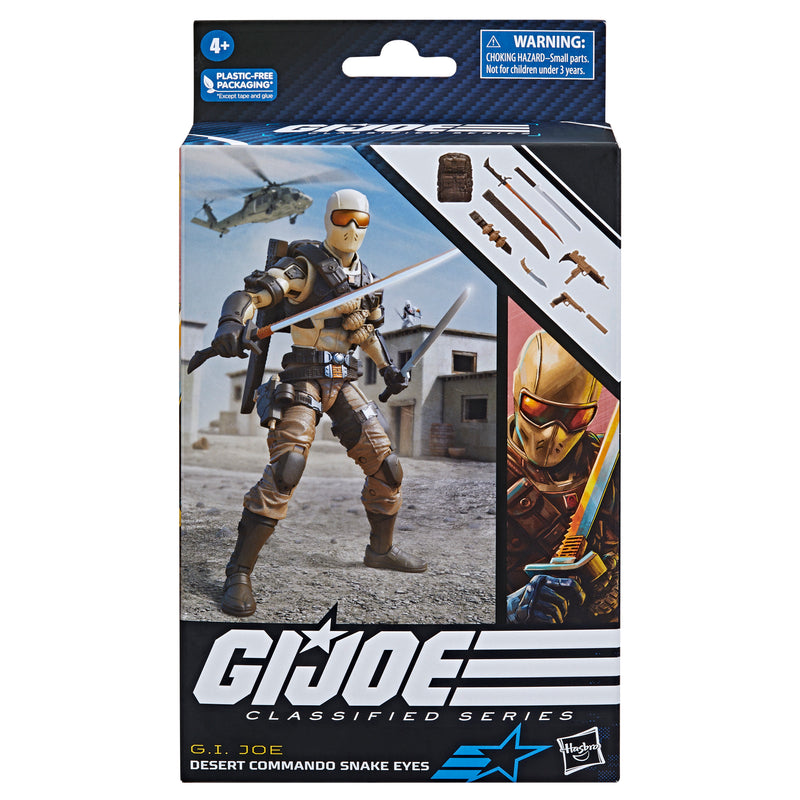 G.I. Joe Classified Series Desert Commando Snake Eyes 92 (preorder Q4) -  -  Hasbro