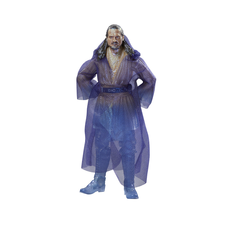 Star Wars The Black Series - Qui-Gon Force Spirit - Exclusive - Action & Toy Figures -  Hasbro