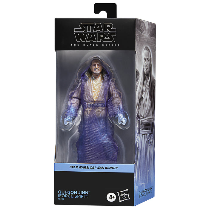 Star Wars The Black Series - Qui-Gon Force Spirit - Exclusive - Action & Toy Figures -  Hasbro
