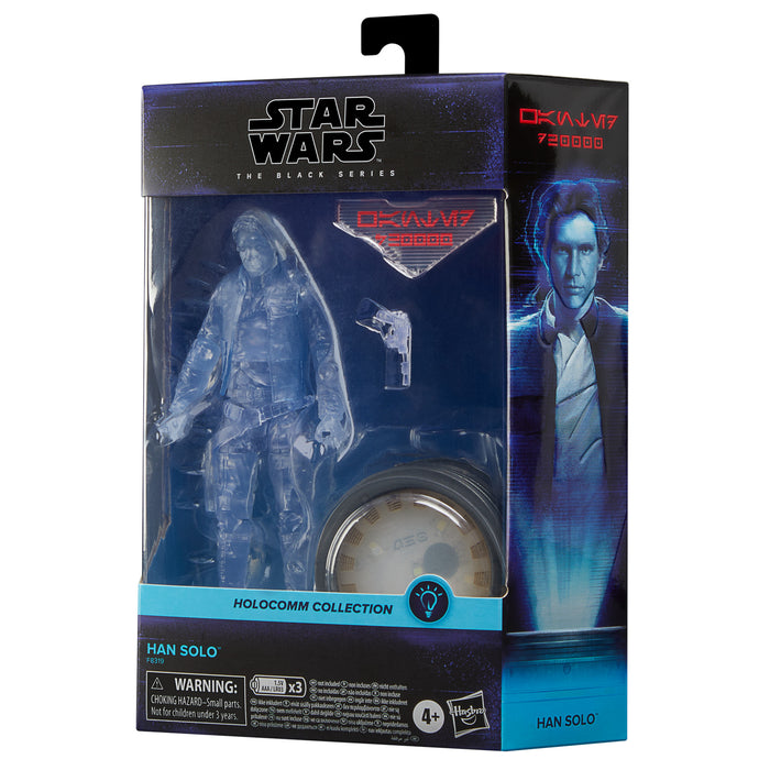 Star Wars The Black Series Holocomm Collection Han Solo - Exclusive (preorder Q1) - Collectables > Action Figures > toys -  Hasbro