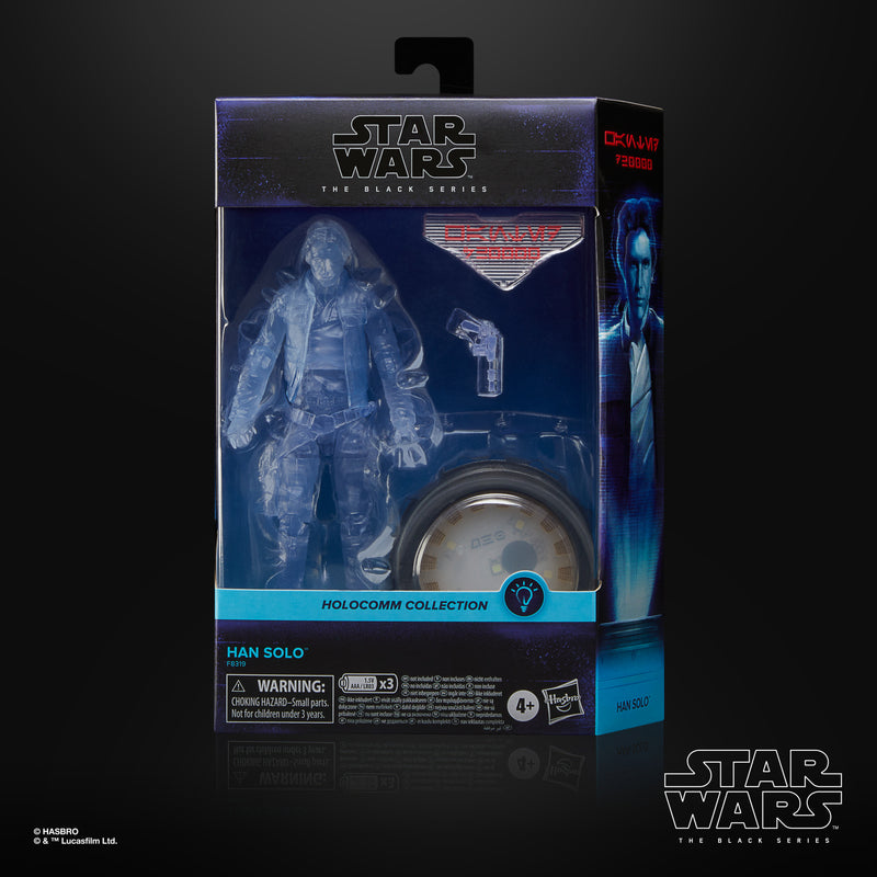 Star Wars The Black Series Holocomm Collection Han Solo - Exclusive (preorder Q1) - Collectables > Action Figures > toys -  Hasbro
