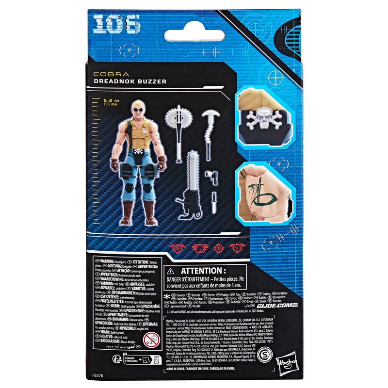 G.I. Joe Classified Series Dreadnok Buzzer 106 (preorder Dec/Jan) - Action & Toy Figures -  Hasbro