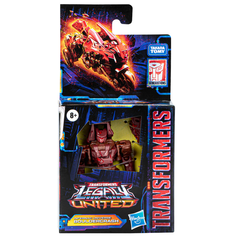 Transformers Legacy United Core Class Infernac Universe Bouldercrash (Preorder Q1 2024) - Collectables > Action Figures > toys -  Hasbro