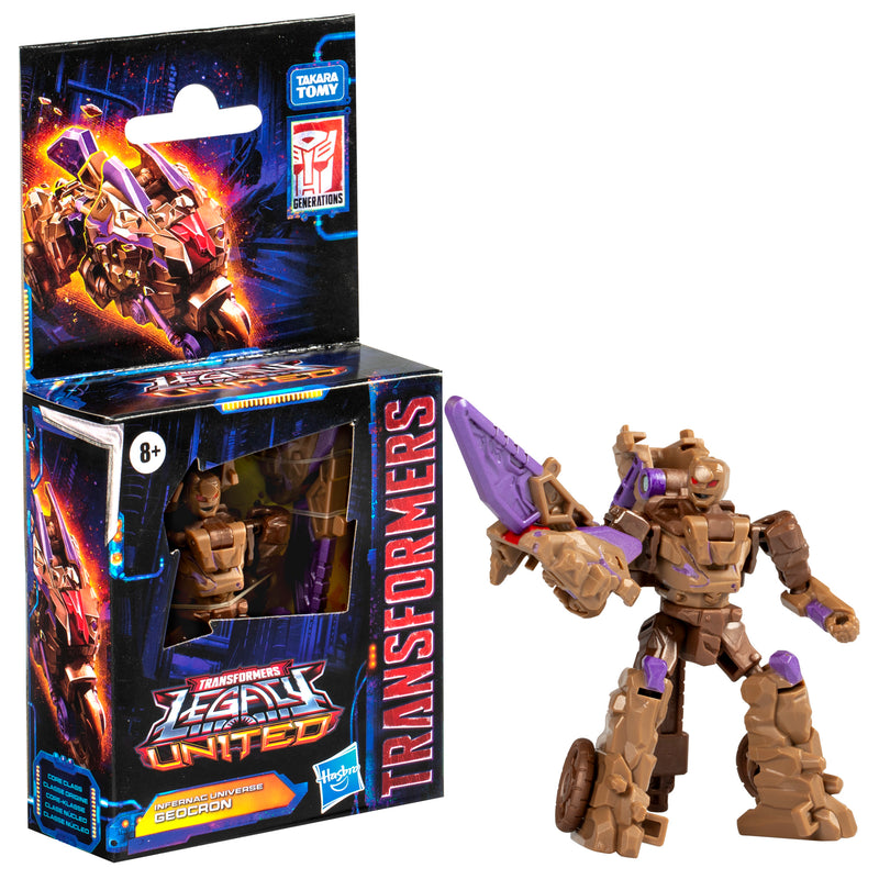 Transformers Legacy United Core Class Infernac Universe Geocron - Collectables > Action Figures > toy -  Hasbro