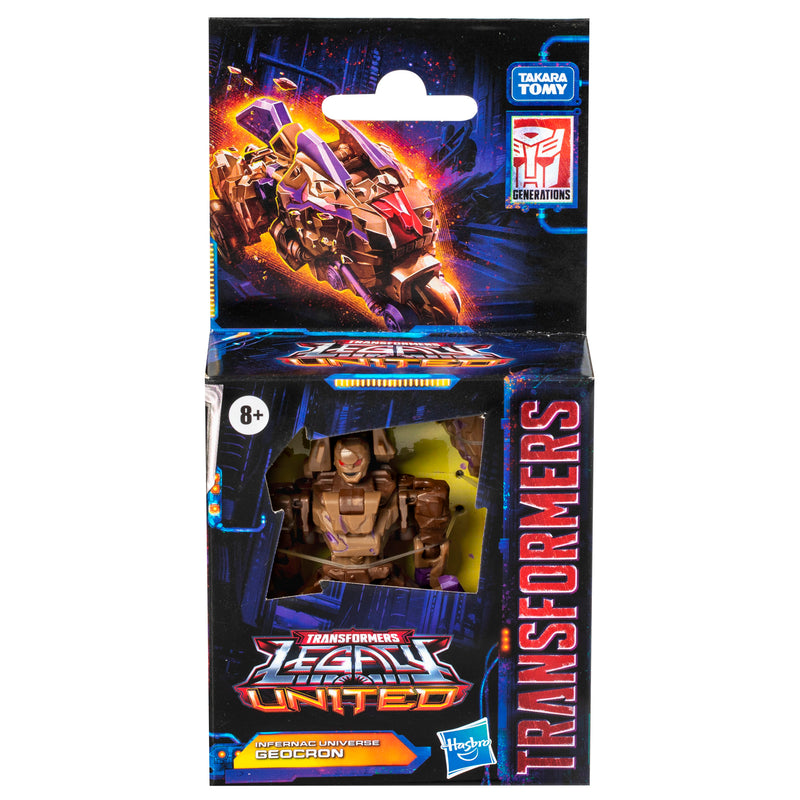 Transformers Legacy United Core Class Infernac Universe Geocron - Collectables > Action Figures > toy -  Hasbro