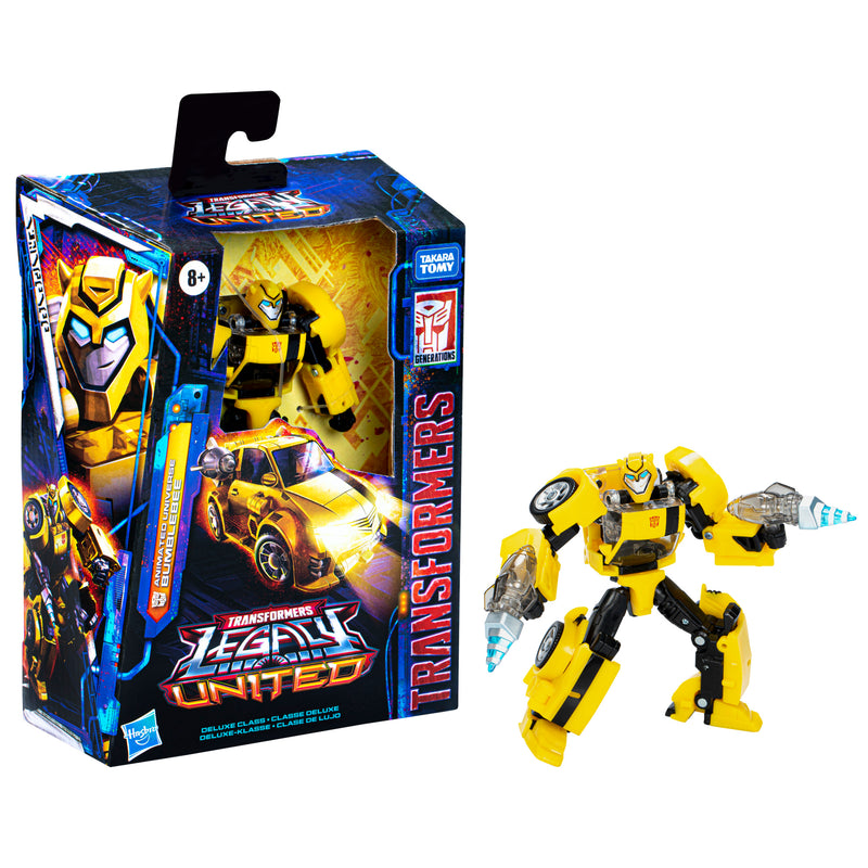 Transformers Legacy United Deluxe Class Animated Universe Bumblebee (Preorder Q1 2024) - Collectables > Action Figures > toys -  Hasbro