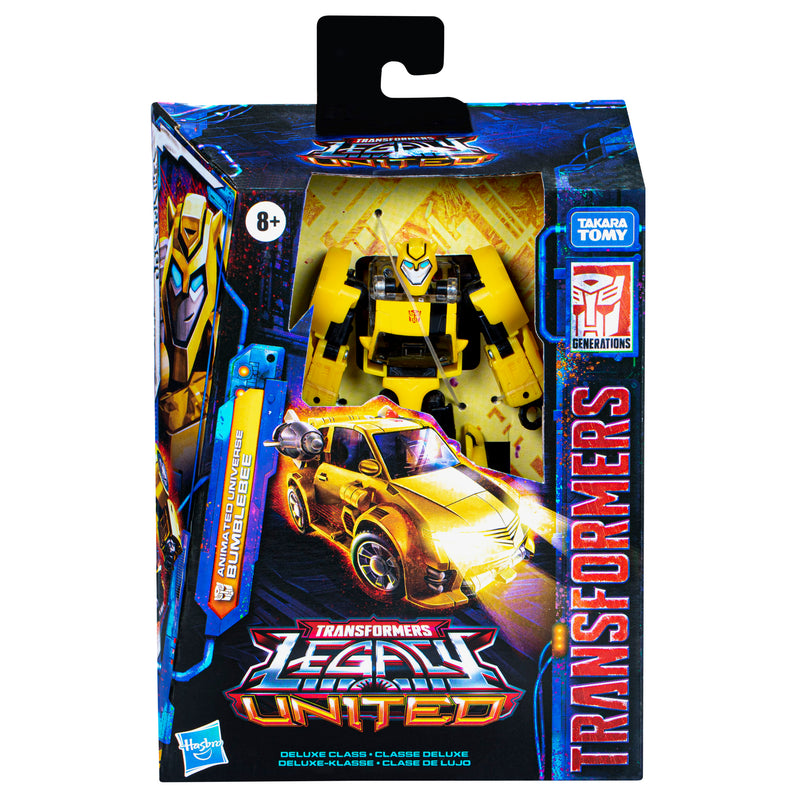 Transformers Legacy United Deluxe Class Animated Universe Bumblebee (Preorder Q1 2024) - Collectables > Action Figures > toys -  Hasbro