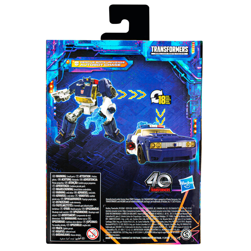 Transformers Legacy United - Deluxe Class - Rescue Bots Universe Autobot Chase (Preorder Q1 2024) - Collectables > Action Figures > toys -  Hasbro