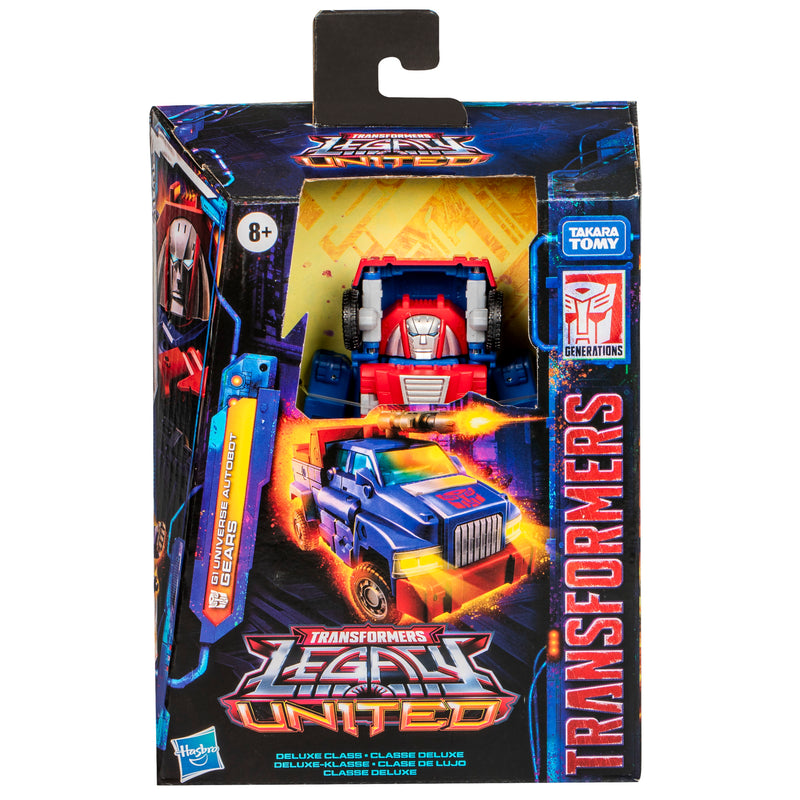 Transformers Legacy United Deluxe Class G1 Universe Autobot Gears — Toy Snowman