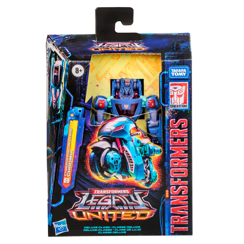Transformers Legacy United Deluxe Class Cyberverse Universe Chromia (preorder Q2) - Action & Toy Figures -  Hasbro
