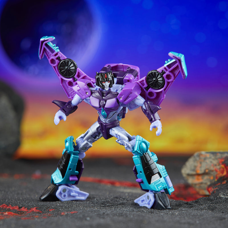 Transformers Legacy United Deluxe Class Cyberverse Universe Slipstream - Collectables > Action Figures > toy -  Hasbro