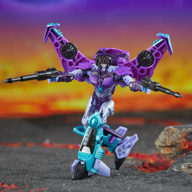 Transformers Legacy United Deluxe Class Cyberverse Universe Slipstream - Collectables > Action Figures > toy -  Hasbro