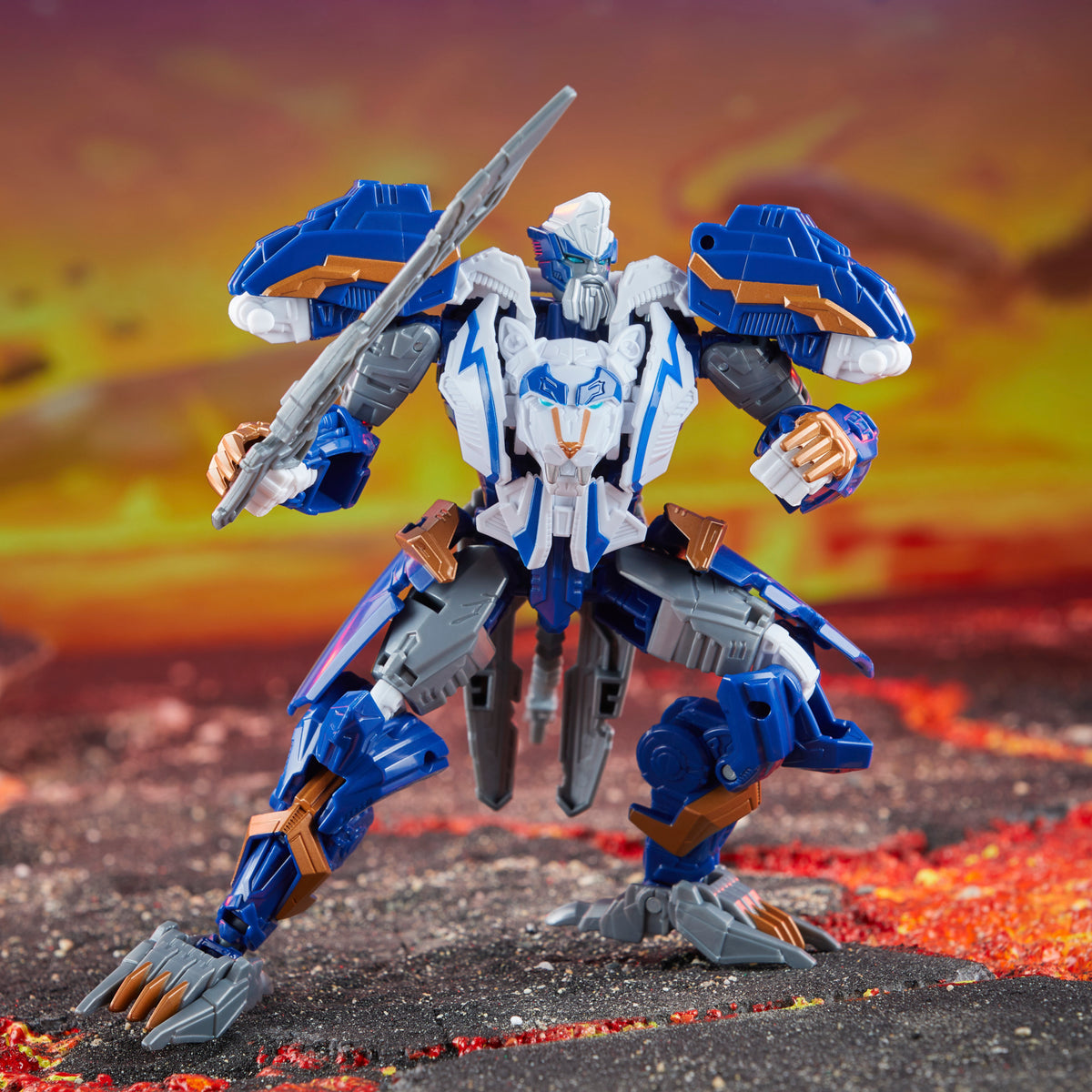 Action figures Transformers Legacy United Star Raider Thundertron