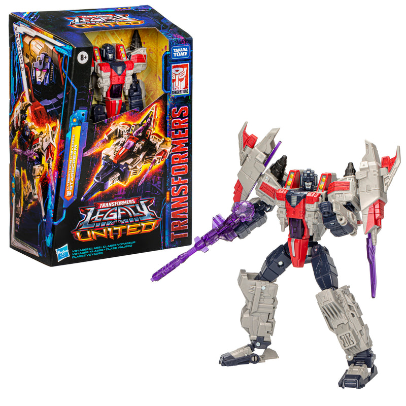 Transformers Legacy United Voyager Class Cybertron Universe Starscream - Action & Toy Figures -  Hasbro