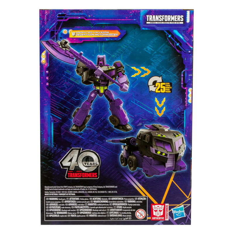 Transformers Legacy United Voyager Class: Animated Universe Decepticon Motormaster - Collectables > Action Figures > toy -  Hasbro